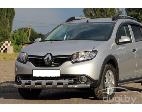 Передняя двойная труба "Tiger" для Sandero Stepway.